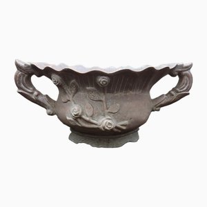 Pink Marble Planter, Late 20th Century