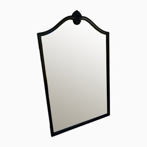 Antique Victorian Oak Wall Mirror, 1890s