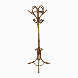 Bamboo Coat Hanger and Umbrella Stand, 1970s