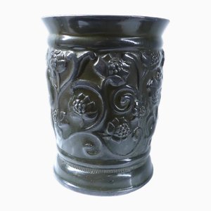 Art Deco Vase 159 aus Disco Metall von Just Andersen, Dänemark, 1930er