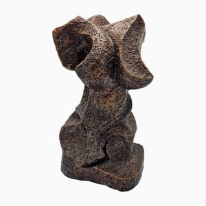 Kubistische Keramik Skulptur, 1970er