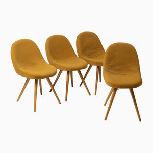 Esszimmerstühle von Frantisek Jirak, Tschechoslowakei, 1950er, 4er Set