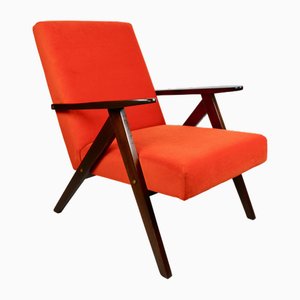 Vintage Orange Var B-310 Armchair, 1970s