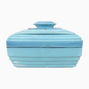 Art Deco Ceramic Pastry Tin, 1920s