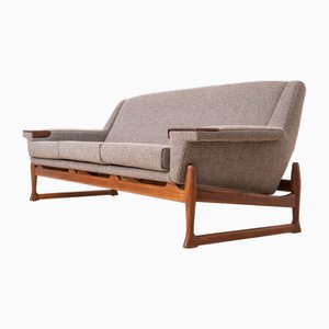 Sofa in Kvadrat Reupholstery by Johannes Andersen for Ab Trensums Fåtöljfabrik, 1960s