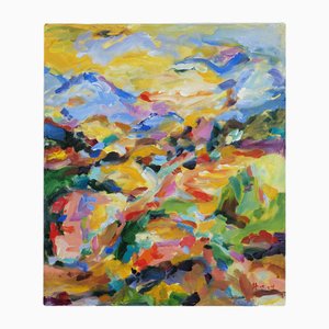 Hans-Henrik Husemann, Little Heath, Terra Series, 2024, Acrylic Painting