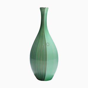 Große Tessuto Vase von Carlo Scarpa für Venini Murano