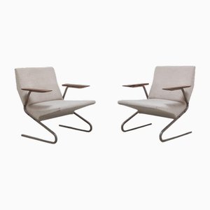 Sedie cantilever di Georges Van Rijck per Beaufort, anni '60, set di 2