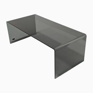 Central Coffee Table and Ottoman from Natuzzi Mercurio, Set of 2