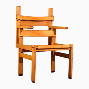Sedia a doghe attribuita a Marcel Breuer, 1924
