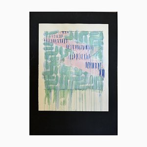 Richard Smith (1931-2016), Large Abstract Composition, 1982, Gouache and Pencil