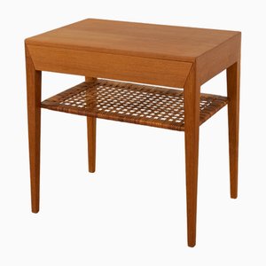 Bedside Table by Severin Hansen for Haslev Møbelsnedkeri, 1960s