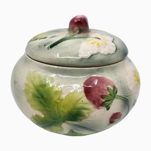 Slip Earthenware Box from Saint Clément