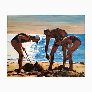 Carole Leprince, Fouras, 2022, Acrylic on Canvas