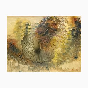 Dali Nazarishvili, Abstraction, 2003, Watercolor on Paper