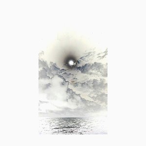Sumit Mehndiratta, Moonrise Bleached, 2023, Impresión de pigmento de archivo en lienzo