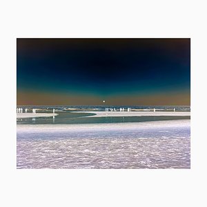 Sumit Mehndiratta, By the Polar Beach, 2023, Impresión en lienzo con pigmento de archivo