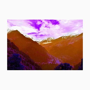 Sumit Mehndiratta, Magenta Phenomenon, 2023, Impresión en lienzo de pigmento de archivo