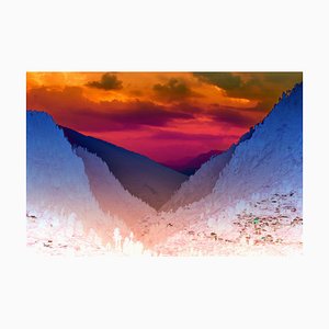 Sumit Mehndiratta, Supermoon Sky, 2023, Archival Pigment Print on Canvas