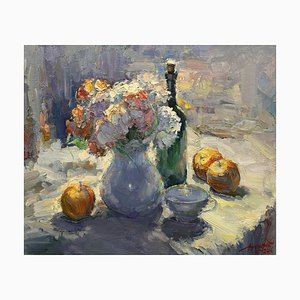 Yuriy Demiyanov, Against the Light, 2016, óleo sobre lienzo