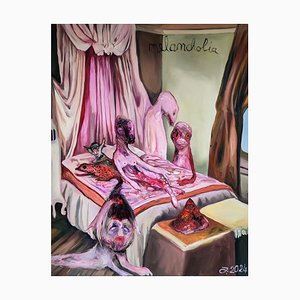 Juliane Hundertmark, Melancholia, 2023, Mixed Media