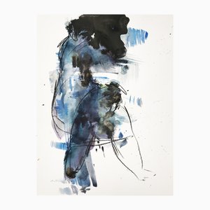 Doïna Vieru, Untitled, 2023, Watercolor & Ink on Paper