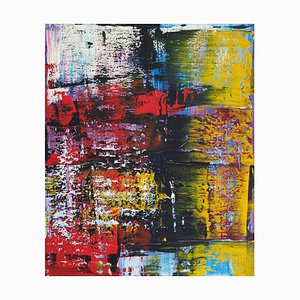 Harry James Moody, Resumen N ° 310-5, 2016, Óleo sobre lienzo