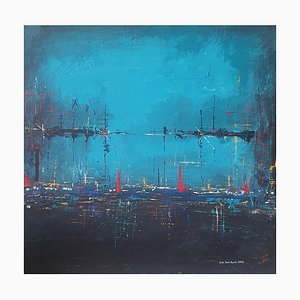 Lika Sarishvili, The Legend of The Blue Sea, 2022, Acrylic on Canvas