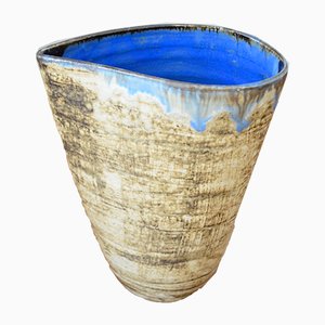 Vase Vintage en Céramique par Gerhard Liebenthron, Allemagne