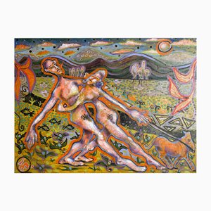Ramaz Chantladze, Happy Morning, 2023, Oil on Canvas