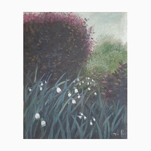 Tinatin Chkhikvishvili, Estate II, 2024, Olio su tela