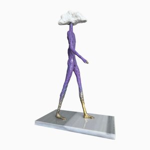 Irakli Tsuladze, In Clouds, 2023, Bronze & Marble