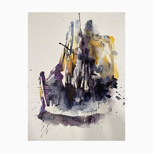 Doïna Vieru, Untitled, 2023, Watercolor & Ink on Canson Paper