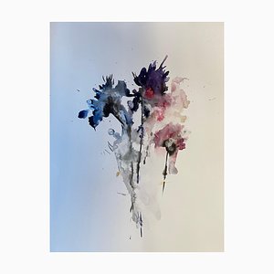 Doïna Vieru, Untitled, 2023, Watercolor & Ink on Paper