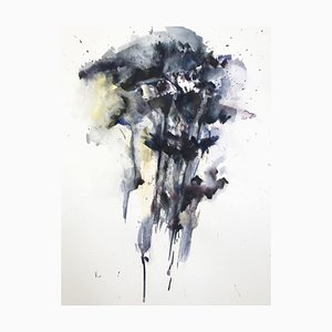 Doïna Vieru, Untitled, 2023, Watercolor & Ink on Paper