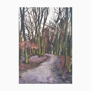 Juliette Lamarca, L'allée Accueillante, 2022, Acrylic on Canvas