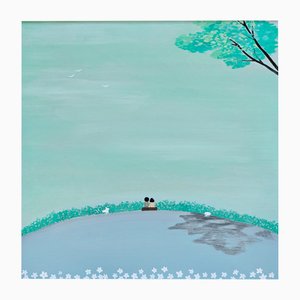 Lee Yu Min, My Way, 2024, Acrylic on Wood