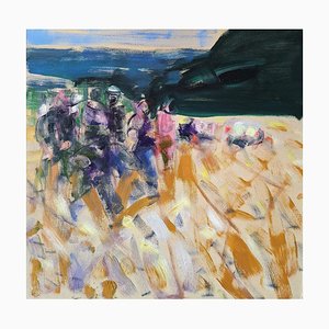 Ilia Balavadze, In the Field, 2024, Oil on Canvas