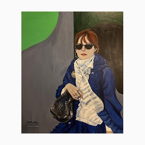 Nino Nasidze, Salute Madame, 2023, Acrylic on Canvas