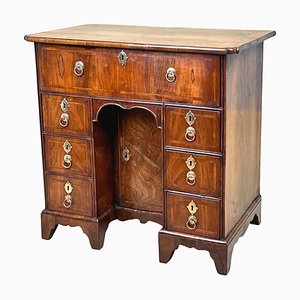 Antique Walnut Kneehole Desk, 1720