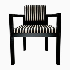 German Model D51 Fagus Armchair with Bauhaus Pattern Cushion by Walter Gropius for Tecta