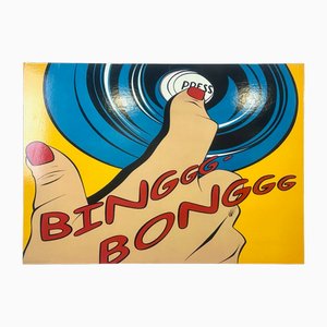 Bingg Bongg Wall Cartoon by Deborah Azzopardi for Ikea, 1999