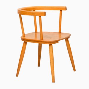 Silla infantil Mid-Century de Herlag, años 60