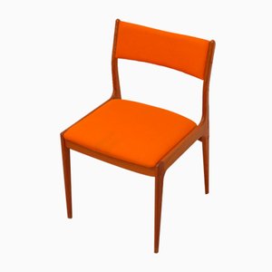 Sedia in teak di Johannes Andersen per Uldum Møbelfabrik, anni '60