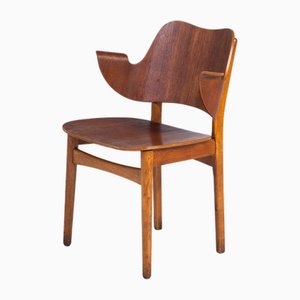 Vintage Danish Chair in Teak by Hans Olsen, 1960s