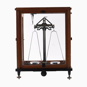 Balance Analogique en Teca par Galileo Sartorius, Milan