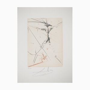 Salvador Dali, The Little Knight, Original Engraving