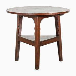 Mesa de críquet inglesa de olmo y pino, siglo XVIII, década de 1780