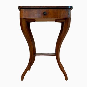 Biedermeier Nähtisch aus Holz