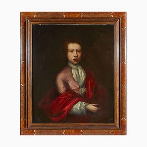 Artista di scuola fiamminga, Ritratto di bambino, XVII secolo, Olio su tela